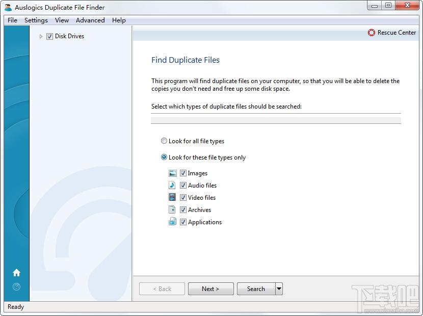 Auslogics Duplicate File Finder,重复文件搜索工具