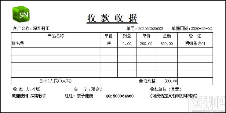 深南票据王下载,票据打印软件,票据打印